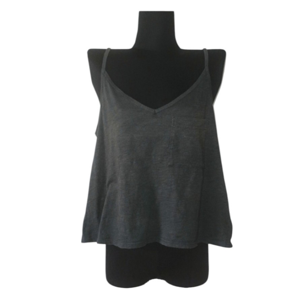 Up West Crop Active/Lounge Tank with Pocket